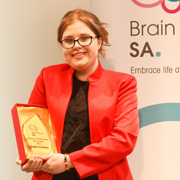 2022 Embrace Life After Brain Injury Award Winner: Sophie Clelland