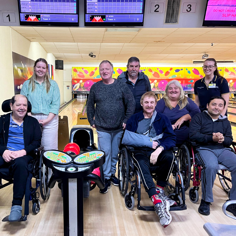 Bowling Group of Participants