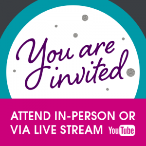 Attend In-Person or via Live Stream