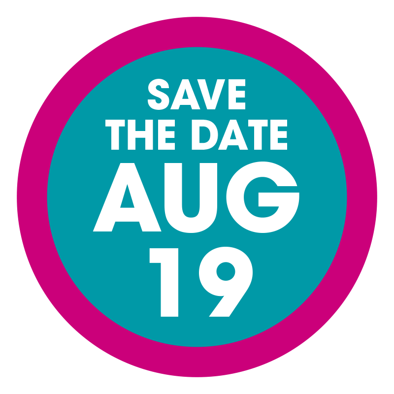 Save the Date: August 19
